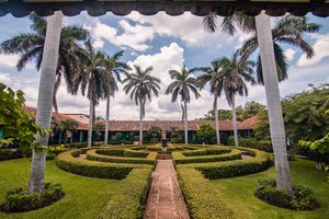 Hotel El Convento in Leon, image may contain: Hotel, Villa, Resort, Garden