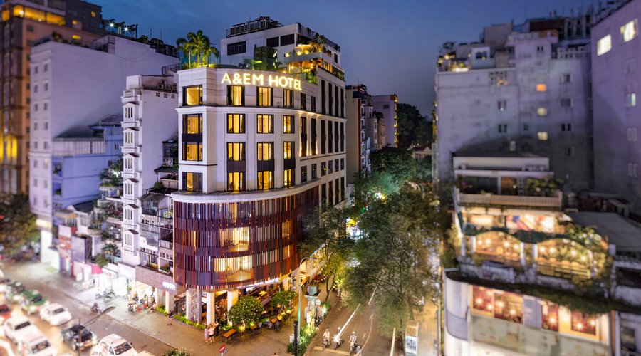 Central corner location 1 block from Saigon's famous Ben Thanh Market 