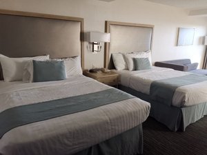 Vittoria Hotel & Suites in Niagara Falls, image may contain: Dorm Room, Furniture, Bed, Bedroom