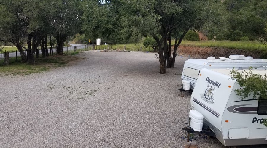 This is a photo of the RV Park. 8 Spaces total