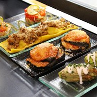 Carne e pesce ma anche piatti per vegetariani e gluten free. ce n'è per tutti i gusti!