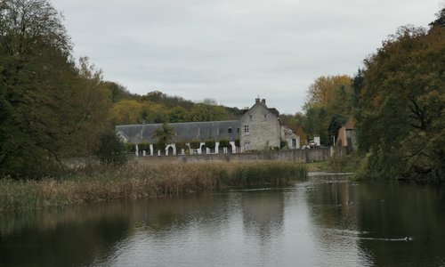 Auderghem, Rouge Cloitre Park, pond