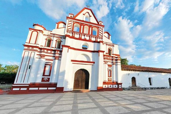 Iglesia ubicada en Cintalapa, Chiapas en México. 
