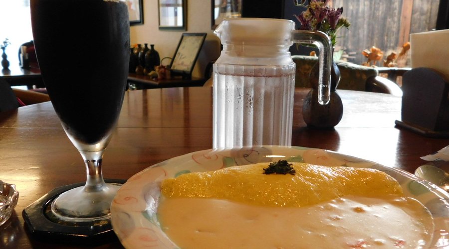 ｸﾗﾑﾁｬｳﾀﾞｰのｵﾑﾗｲｽ+ｱｲｽｺｰﾋｰ