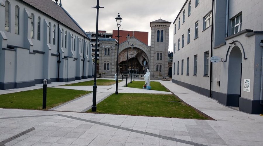 St Mary's Roman Catholic Church on Chapel Lane , Belfast Northern Ireland