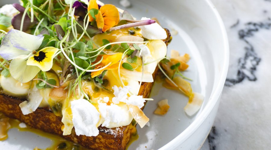 Lemon Meringue French Toast