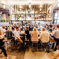 Main Level Bar Area. With Happy Hour daily, all day on Sunday!