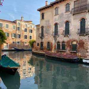 view on the front of the hotel