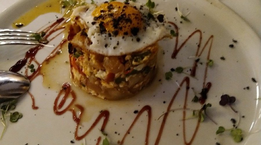 Tartar de patatas a lo pobre