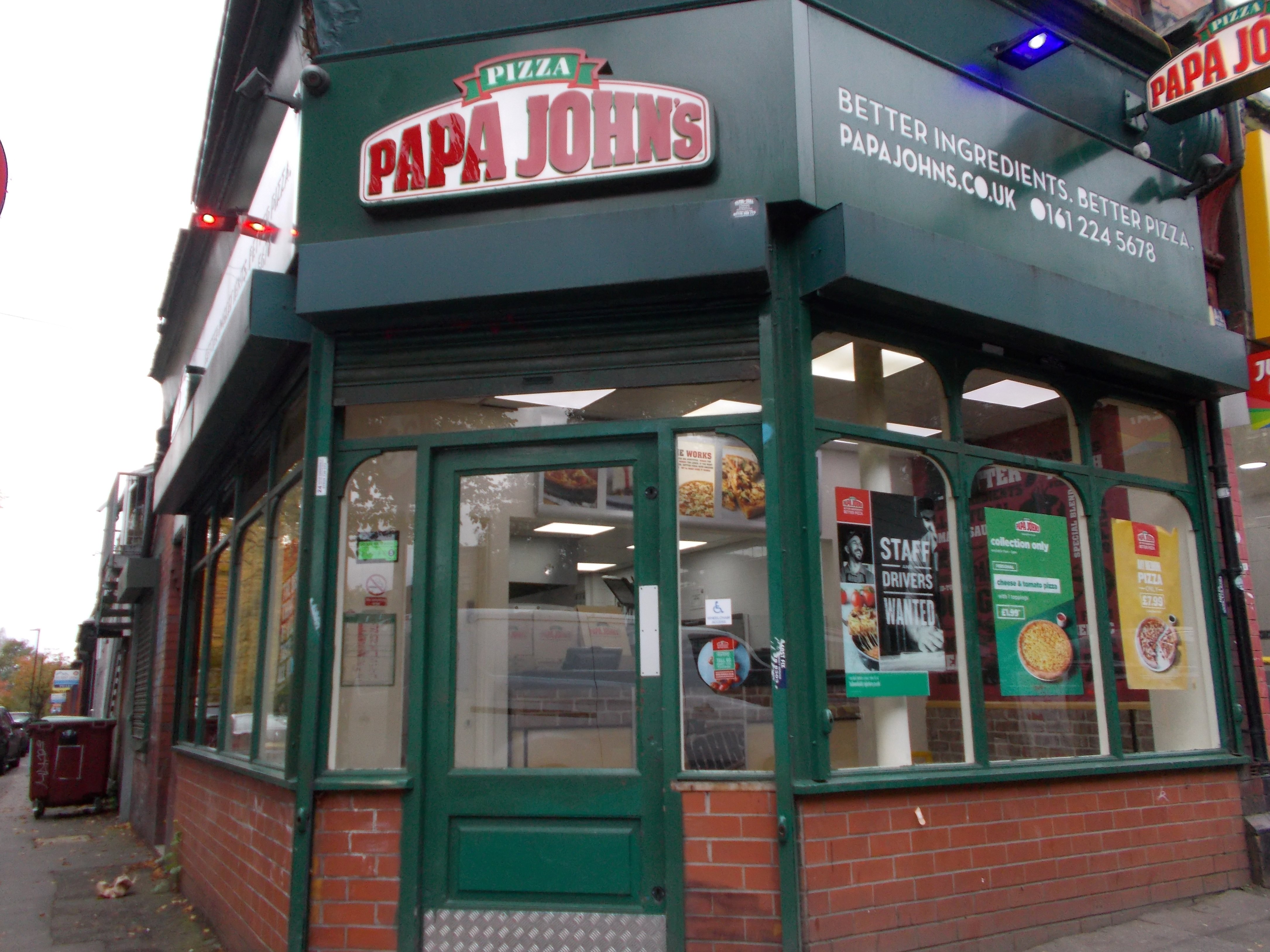 Papa john's near me phone number discount