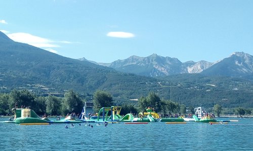 jeu , lac Serre Ponçon