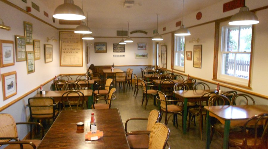 Interior View of Russell Tea Room