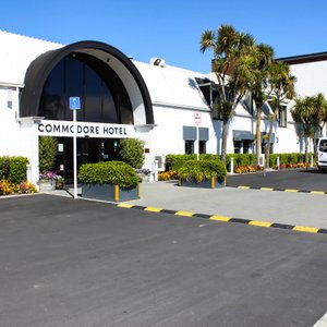 Commodore Hotel Entrance