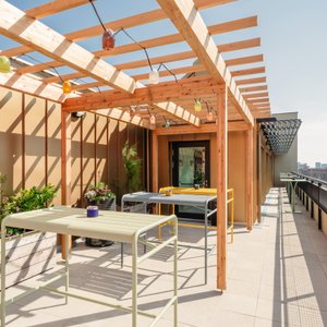 Terrasse Seminarraum 