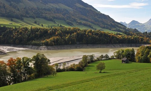paysage proche de Gruyères
