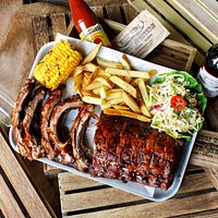 Full rack of Hickory Smoked Ribs