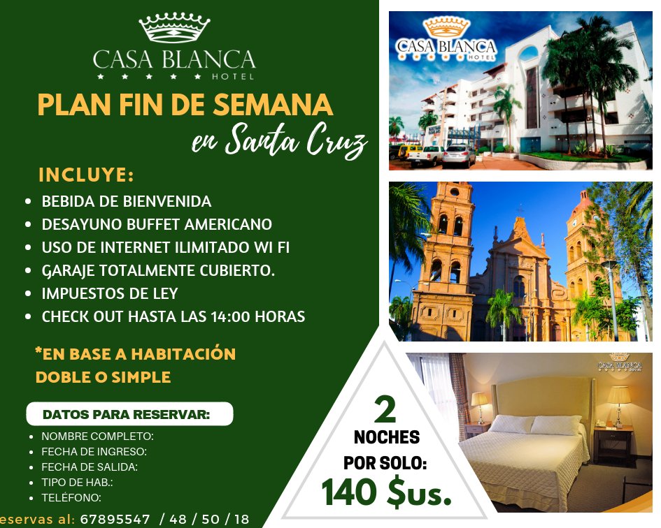 HOTEL CASA BLANCA 51 6 3 Prices Reviews Santa Cruz