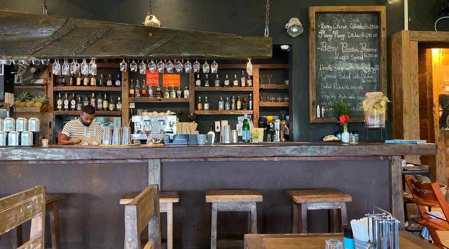 The bar