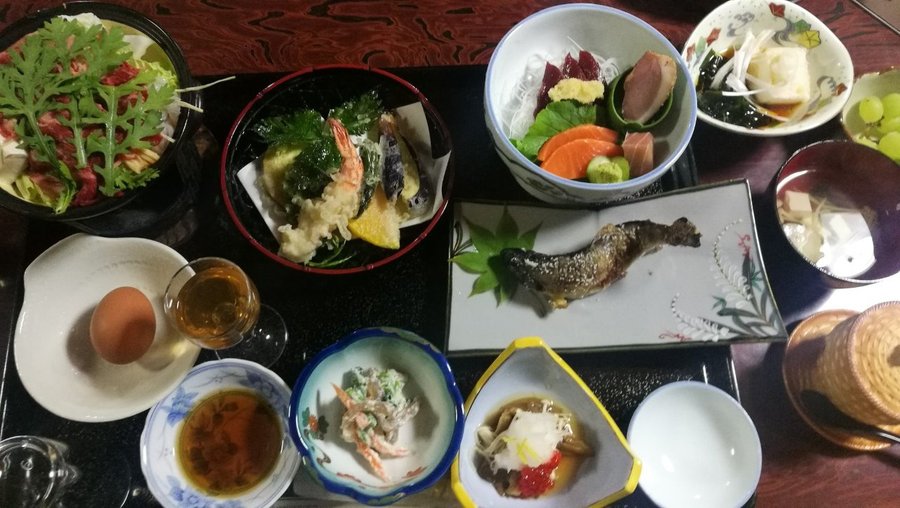 夕食