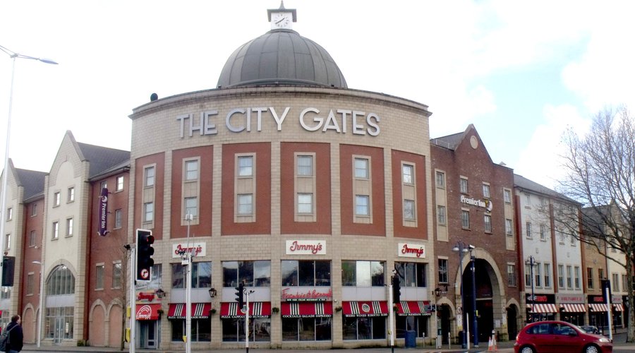 Swansea City Centre exterior 