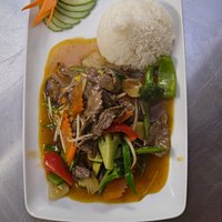 Rindfleisch mit Gemüse