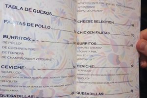 Menú