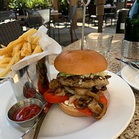 Lamb burger