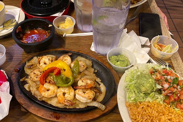 Shrimp Fajitas - Dinner at the Zoo