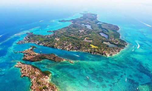 Vista aerea de las Islas