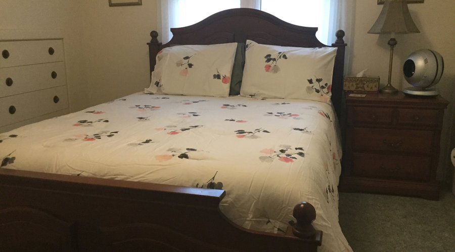 Master bedroom with Queen Bed
