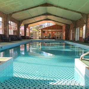 Our heated indoor swimming pool is the perfect place to be on a cold winters day.
