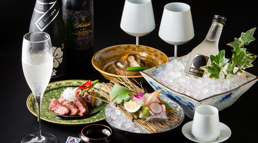 お料理とお酒のペアリンクも人気です