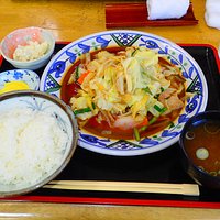 野菜炒め定食(2日目)