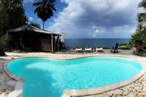 Piscine et plage