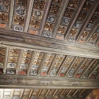 Un soffitto a cassettoni