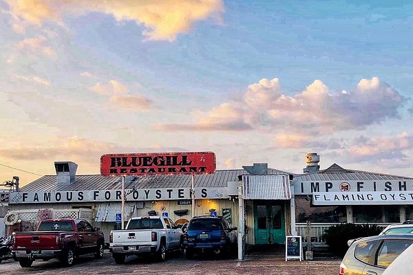 Voodoo Shrimp Poboy - Picture of BLUEGILL Restaurant, Spanish Fort