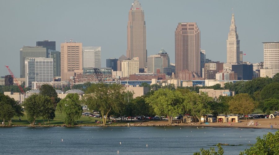 Zoomed in skyline