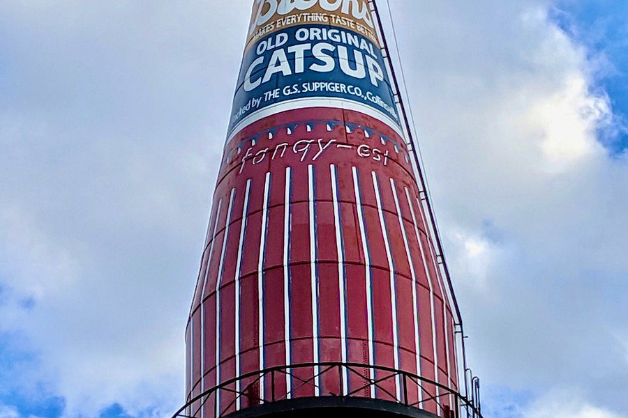 World's Largest Catsup Bottle image