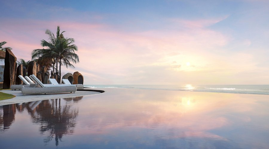 Pool and Beach Area