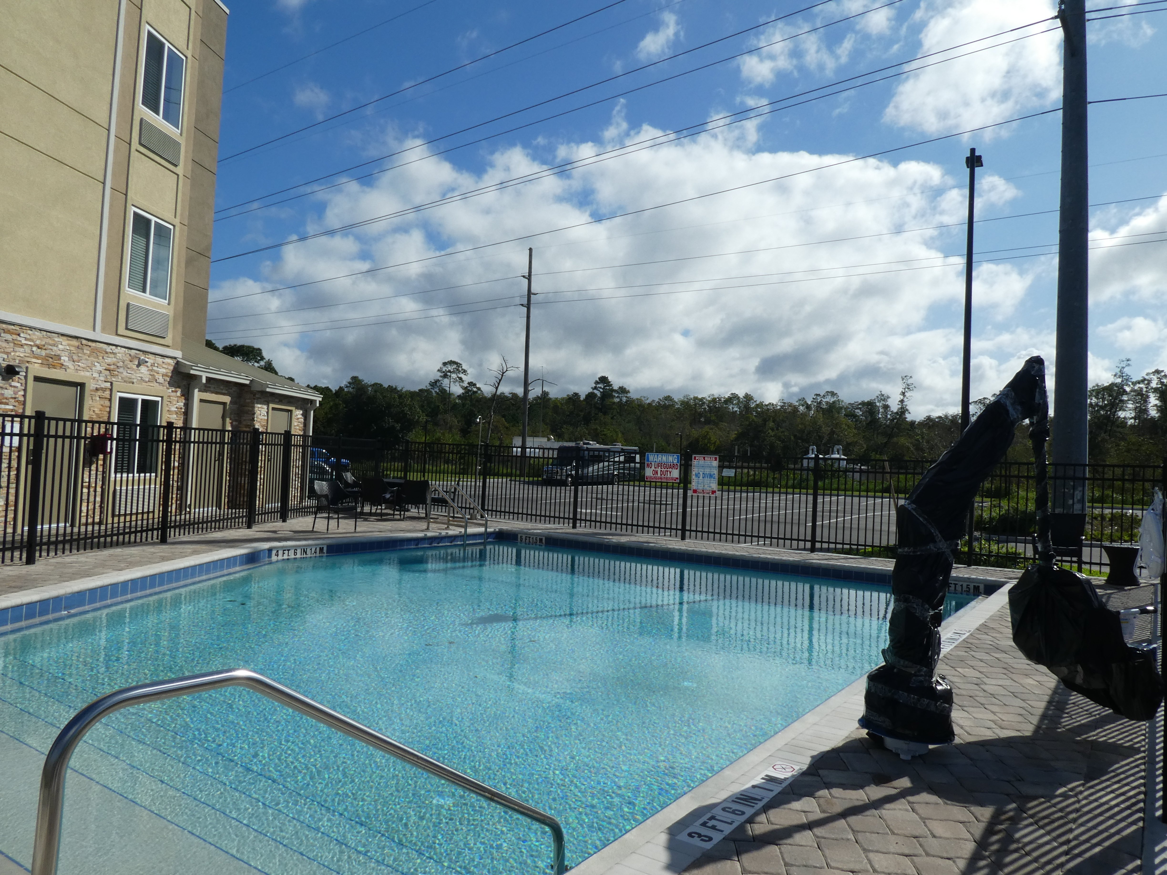 WoodSpring Suites Orlando International Drive Pool Pictures Reviews   Swimming Pool No Loungers 