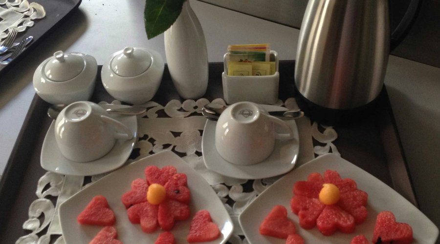 Desayuno bastante lindo