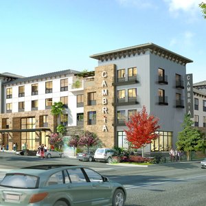 Cambria Hotel Napa Valley in Napa, image may contain: Hotel, City, Condo, Office Building