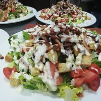 Ensalada césar para chuparse los dedos!! 🤗