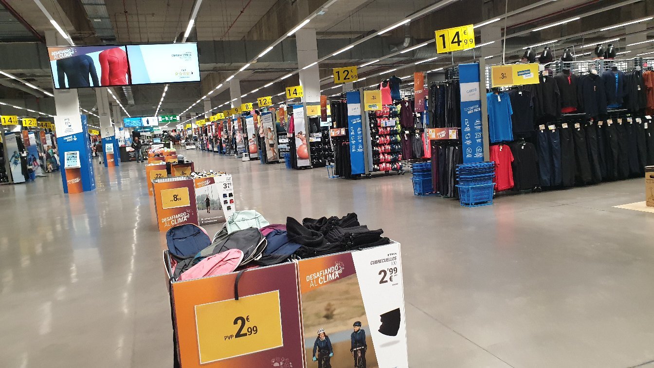 decathlon outlet san sebastian de los reyes