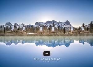 The Malcolm Hotel in Canmore, image may contain: Scenery, Outdoors, Landscape, City