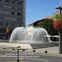 La Grande Fontaine du 5 place de Verdun à Tarbes