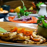 Charcoal Grilled Halloumi Cheese