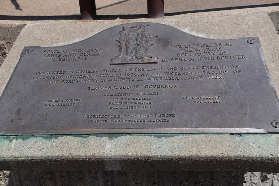 Lewis & Clark Memorial, Fort Benton image