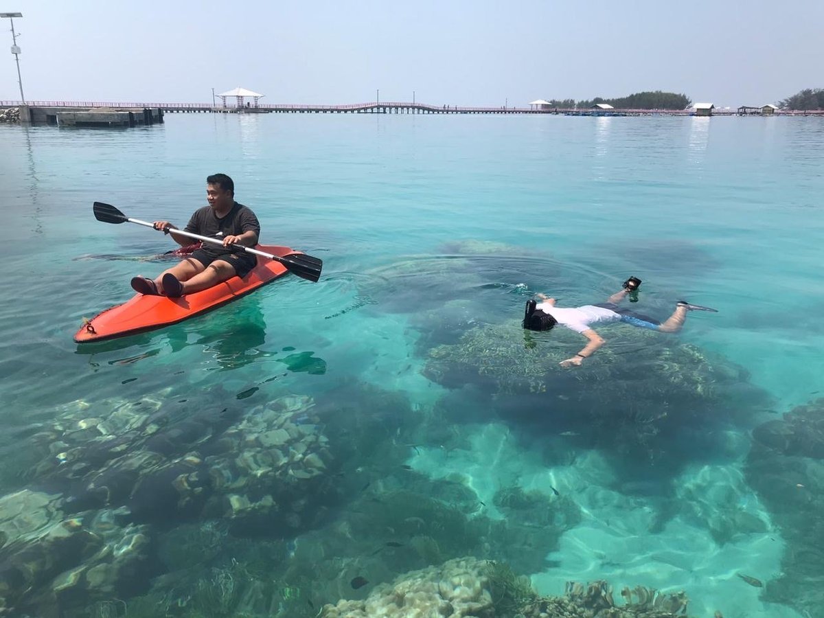 Penginapan Pulau Tidung Pinggir Pantai