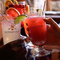We offer a wide selection of cocktails.
